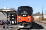 AMTK 156 at the station